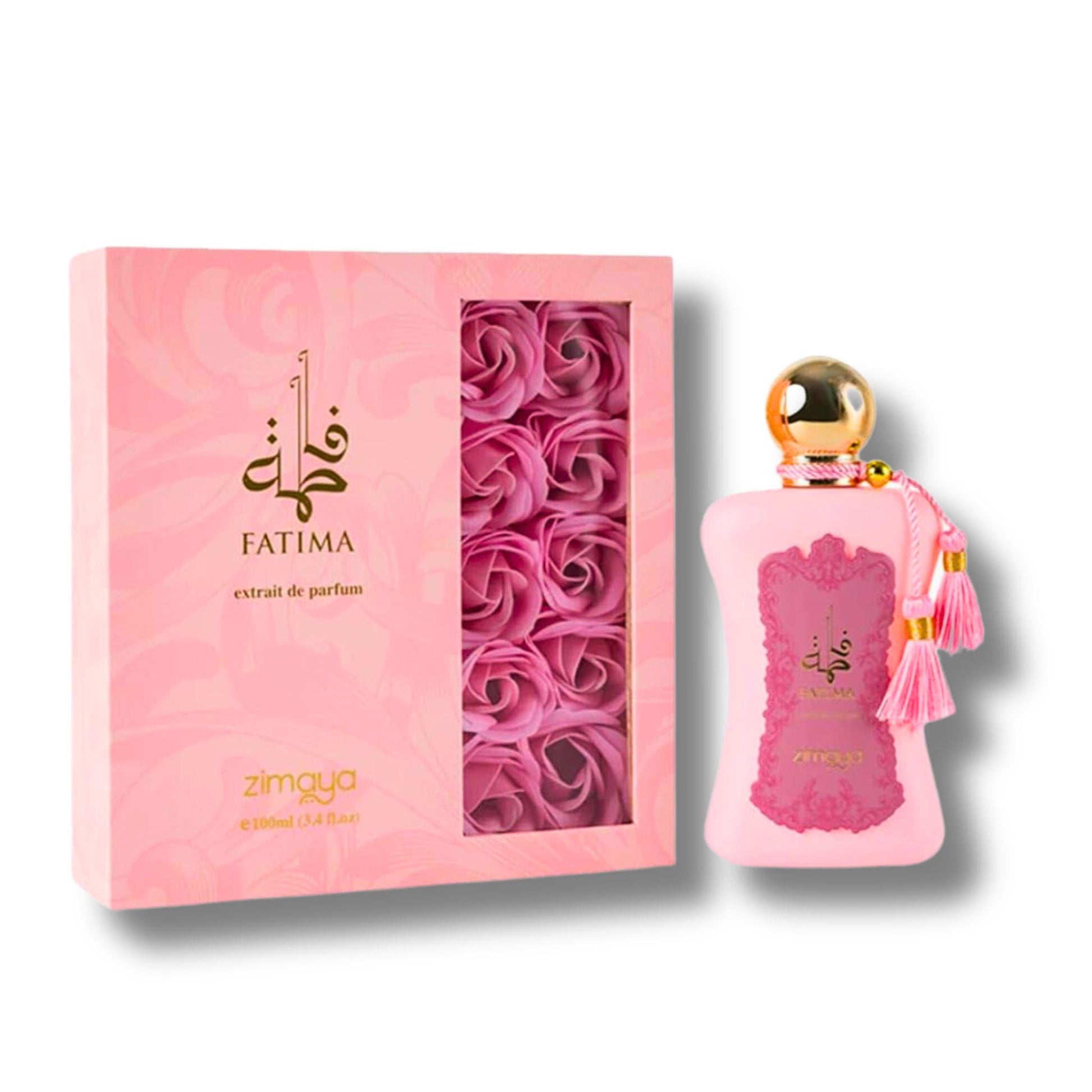 Zimaya Fatima Pink 100ml Extrait De Parfum For Women – Thefragrancecabinet