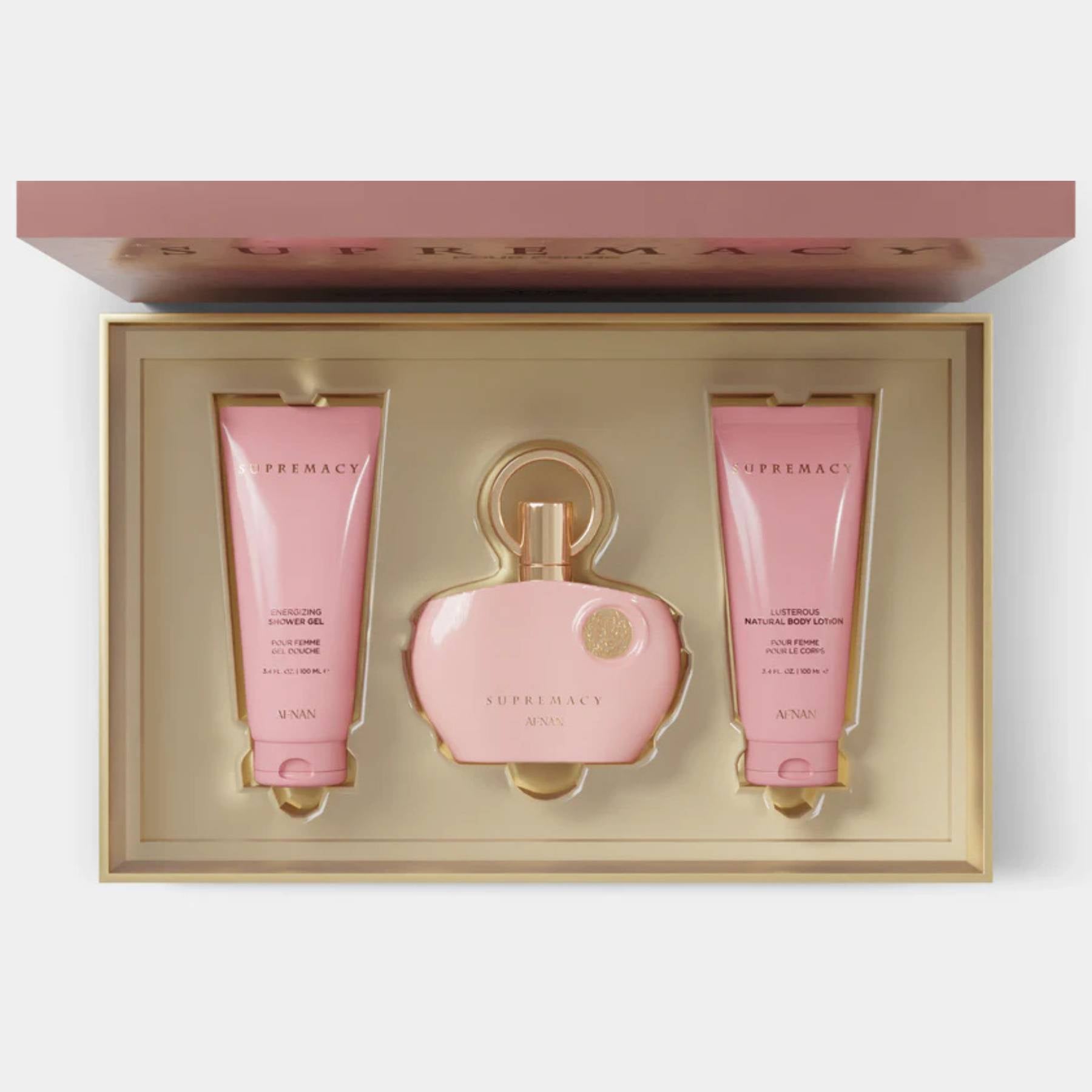 Afnan supremacy Pink 3pc giftset 