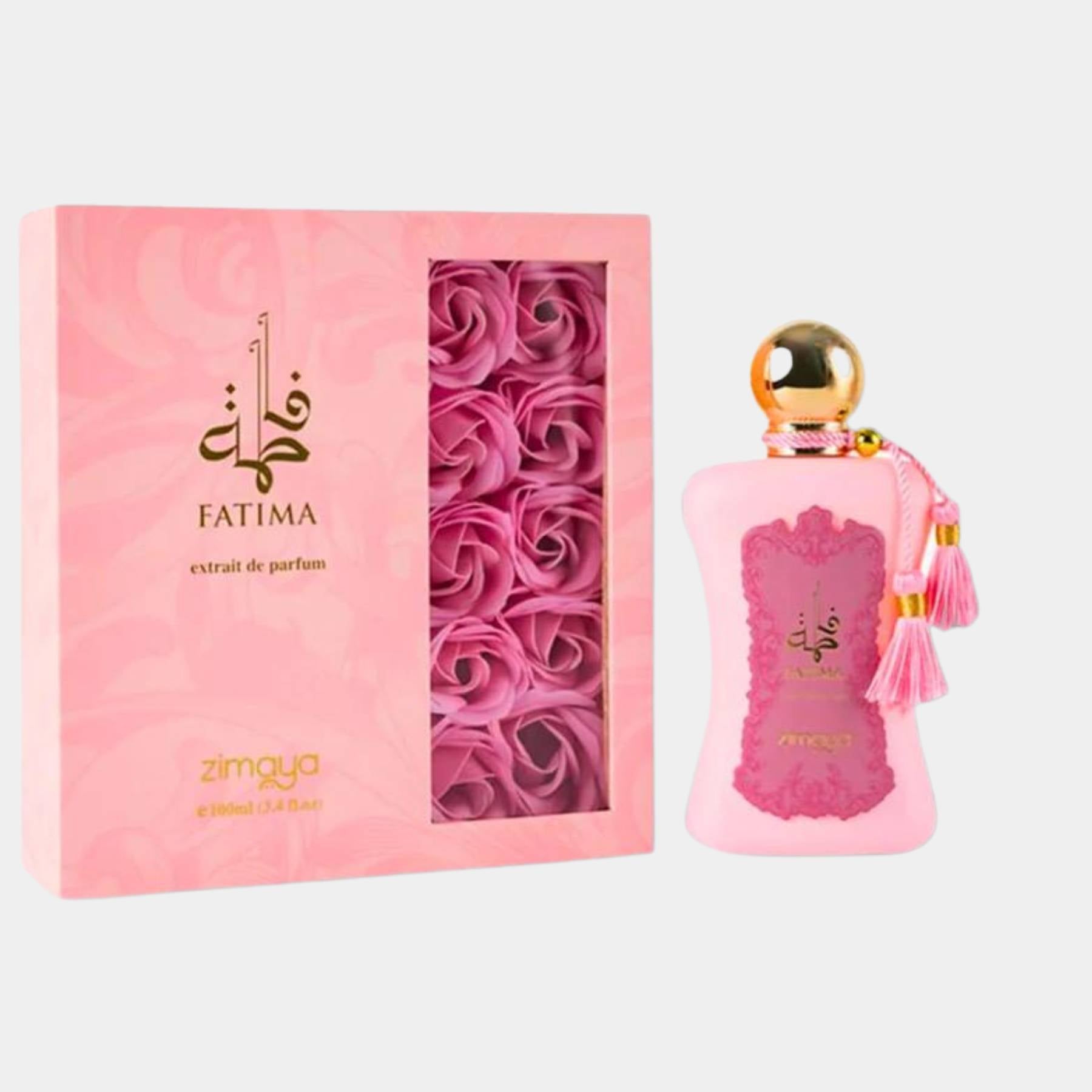 Zimaya Fatima Pink 100ml - Bottle and Box