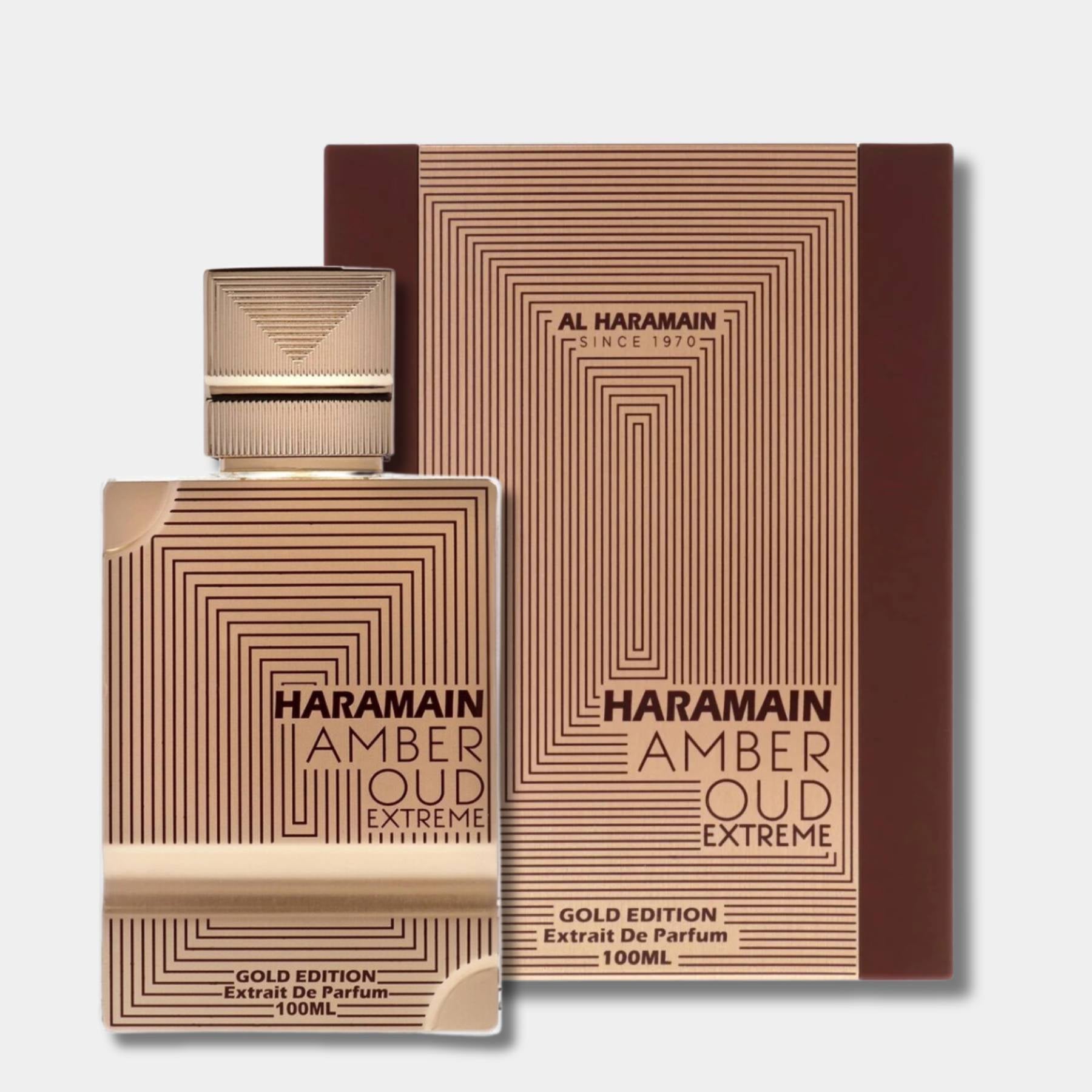 Al Haramain Amber Oud Gold Edition Extreme 100ml Extrait De Parfum for men and women 
