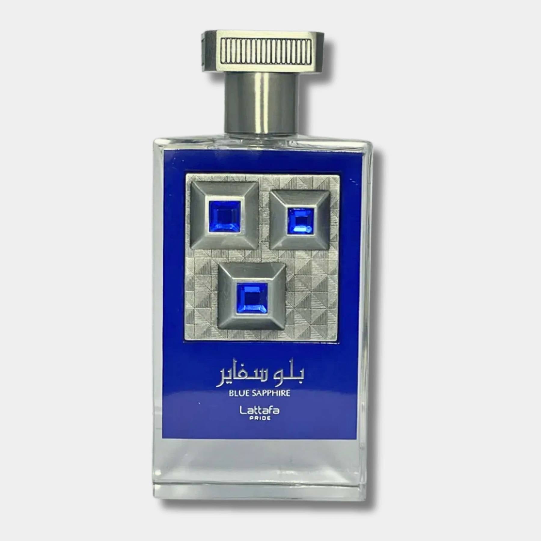 lattafa blue sapphire for men 100ml eau de parfum image illustration for samples