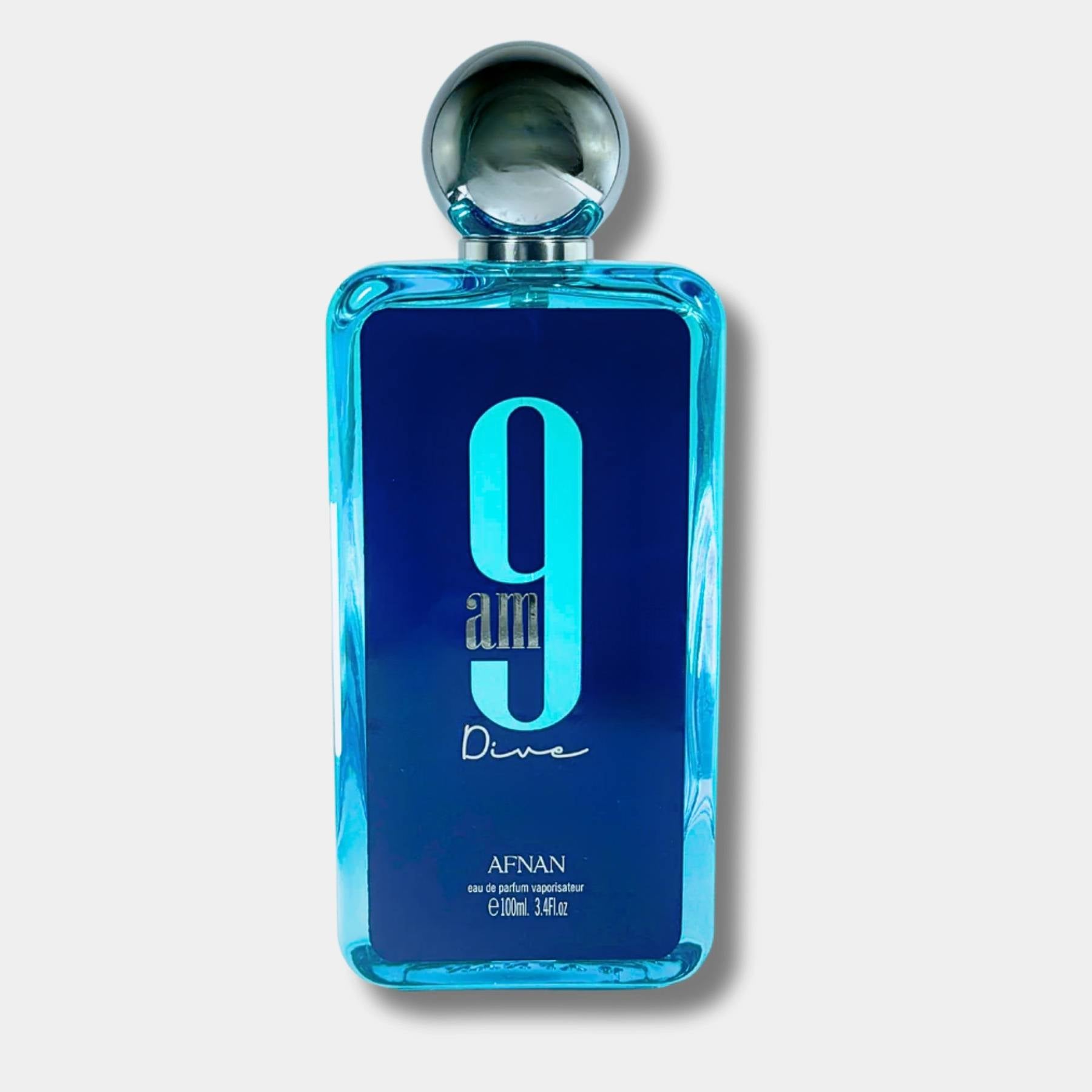 Afnan 9am dive 100ml eau de parfum for men image illustration for samples