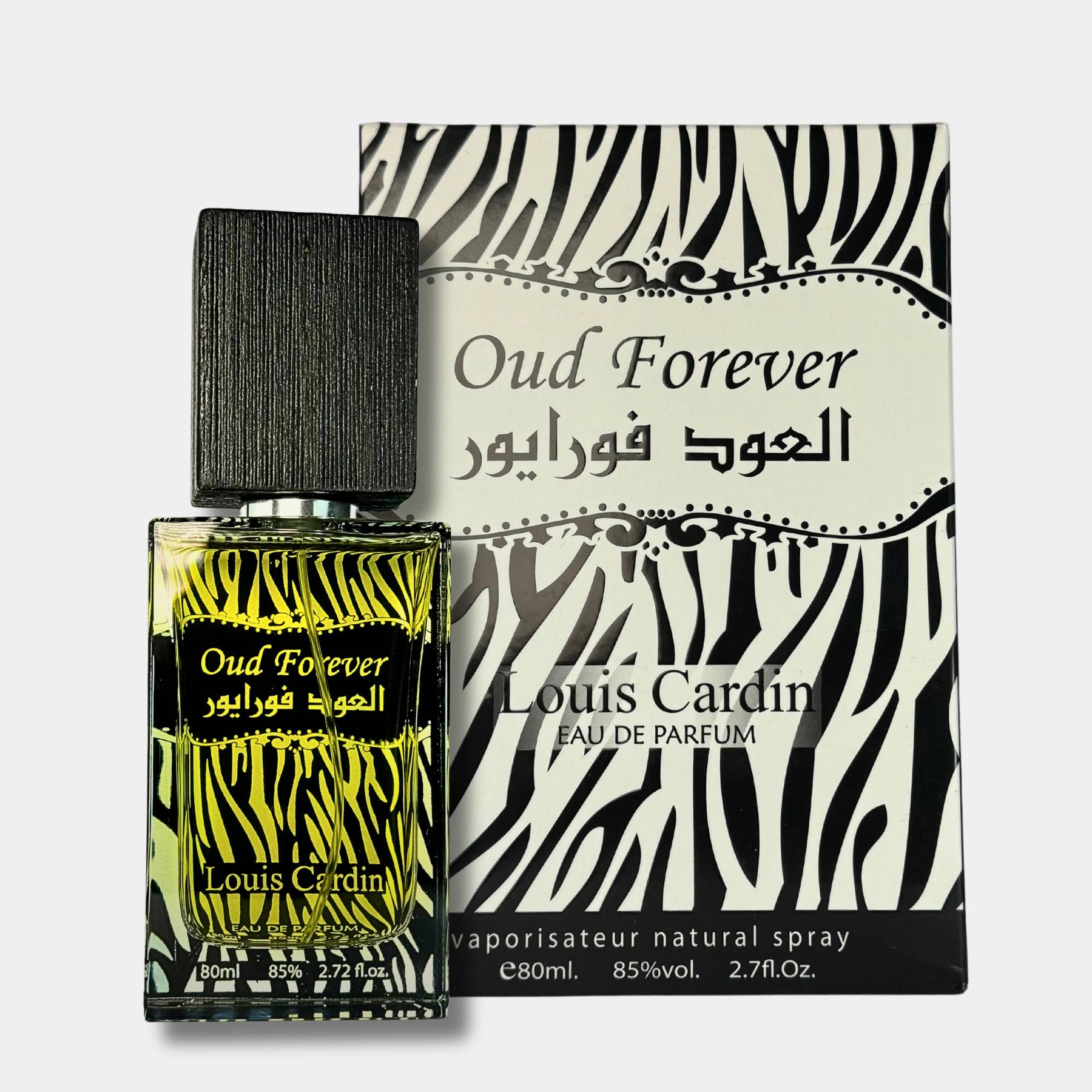 Louis Cardin Oud Forever 80ml Eau De Parfum for men and women 