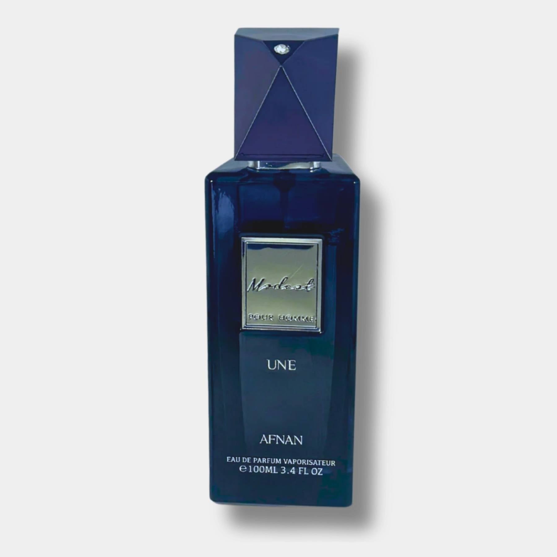 Afnan modest une 100ml eau de parfum for men image illustration for samples