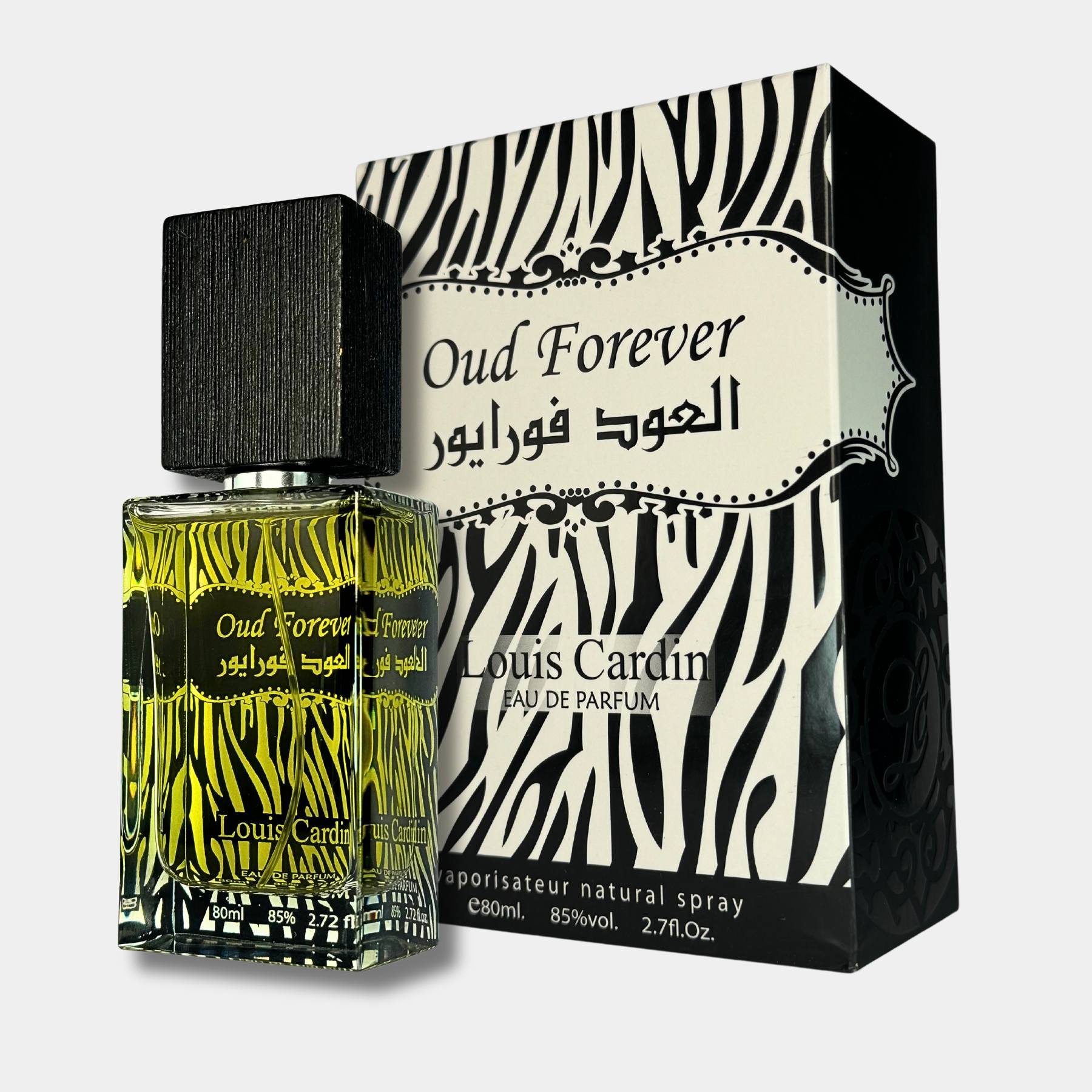 Louis Cardin Oud Forever 80ml Eau De Parfum for men and women 