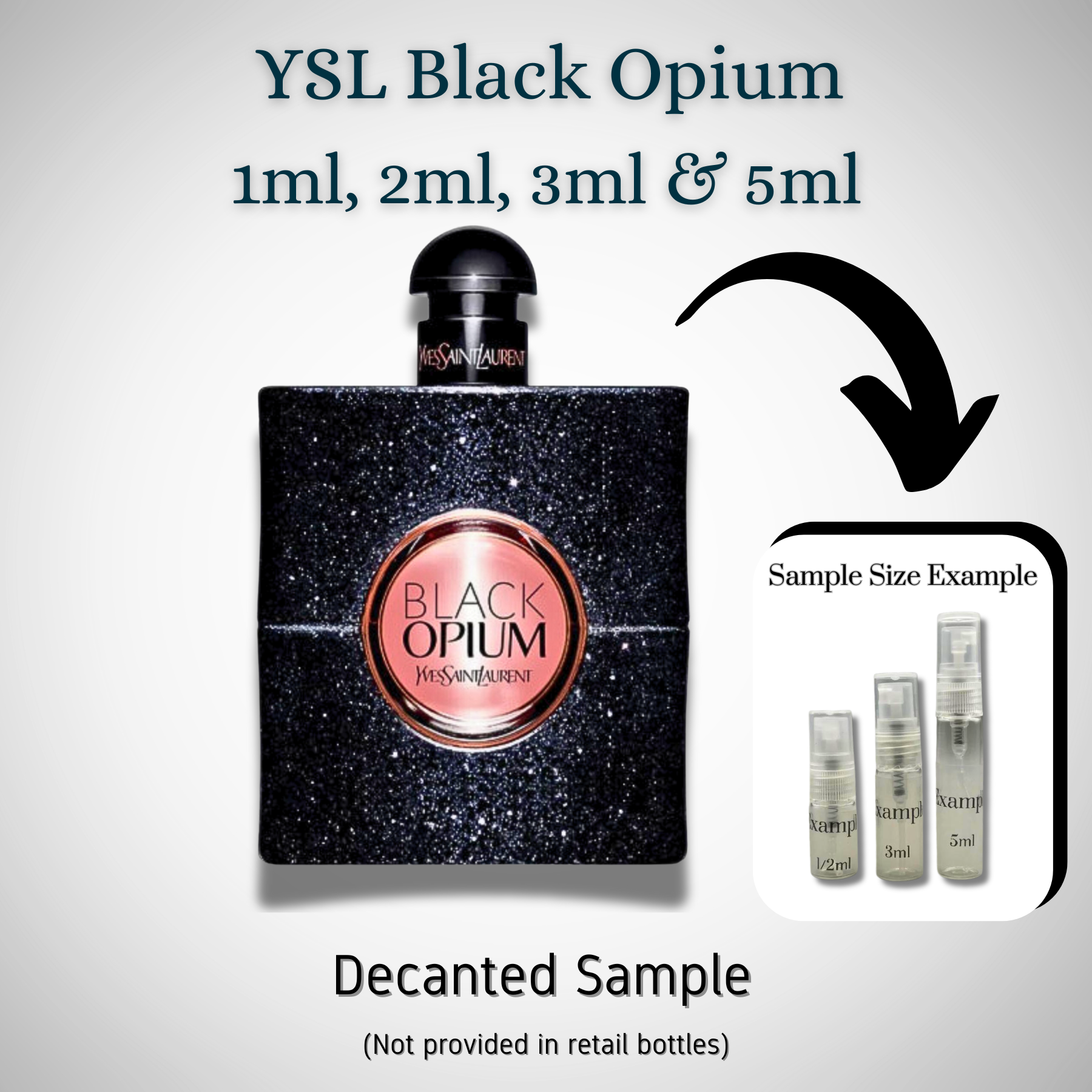 YSL Black Opium Samples