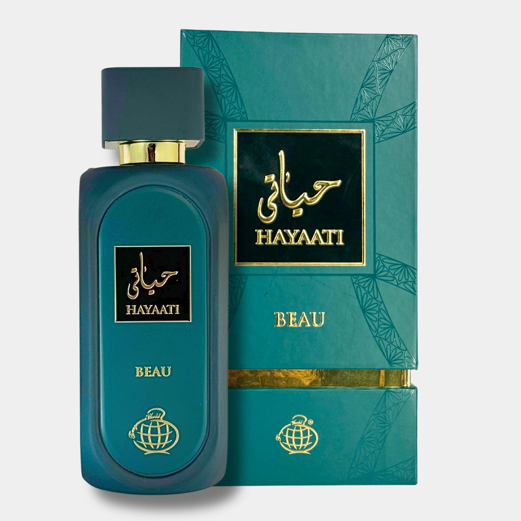 Fragrance World Hayaati Beau 100ml Eau De Parfum Botlle and Box