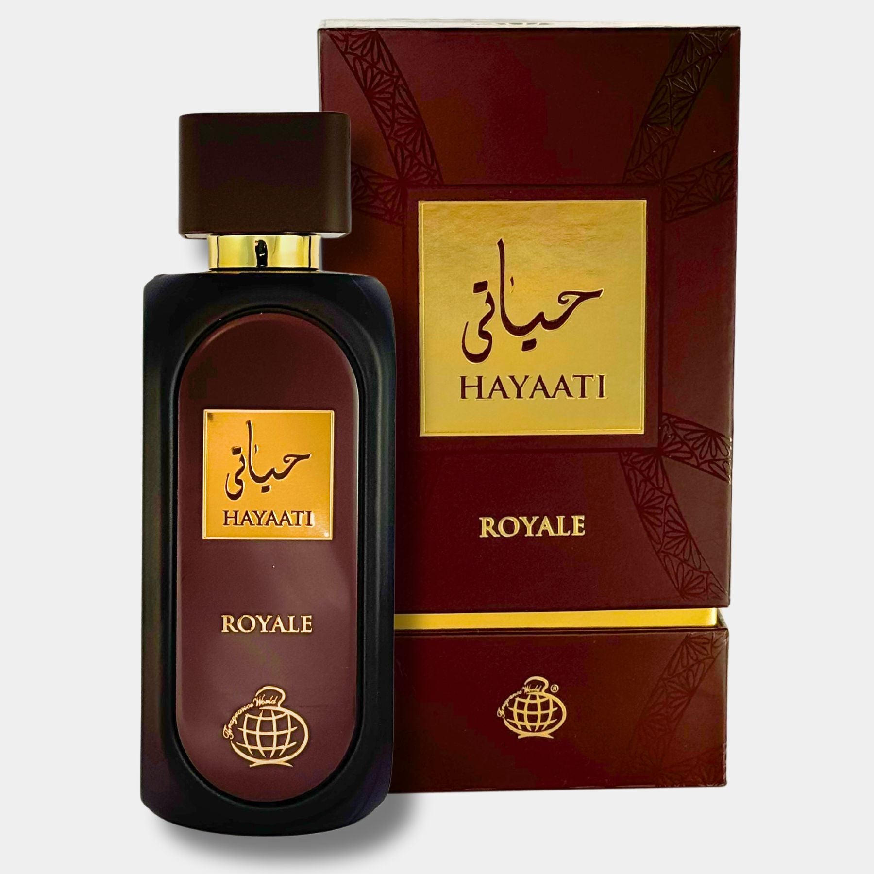 Fragrance World Hayaati Royale 100ml Eau De Parfum for Men  Bottle And Box