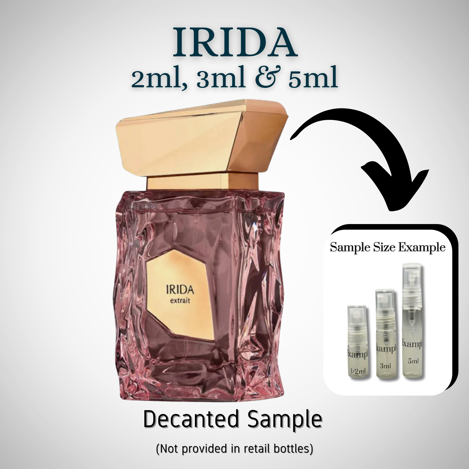 Fragrance World Irida Extrait Samples