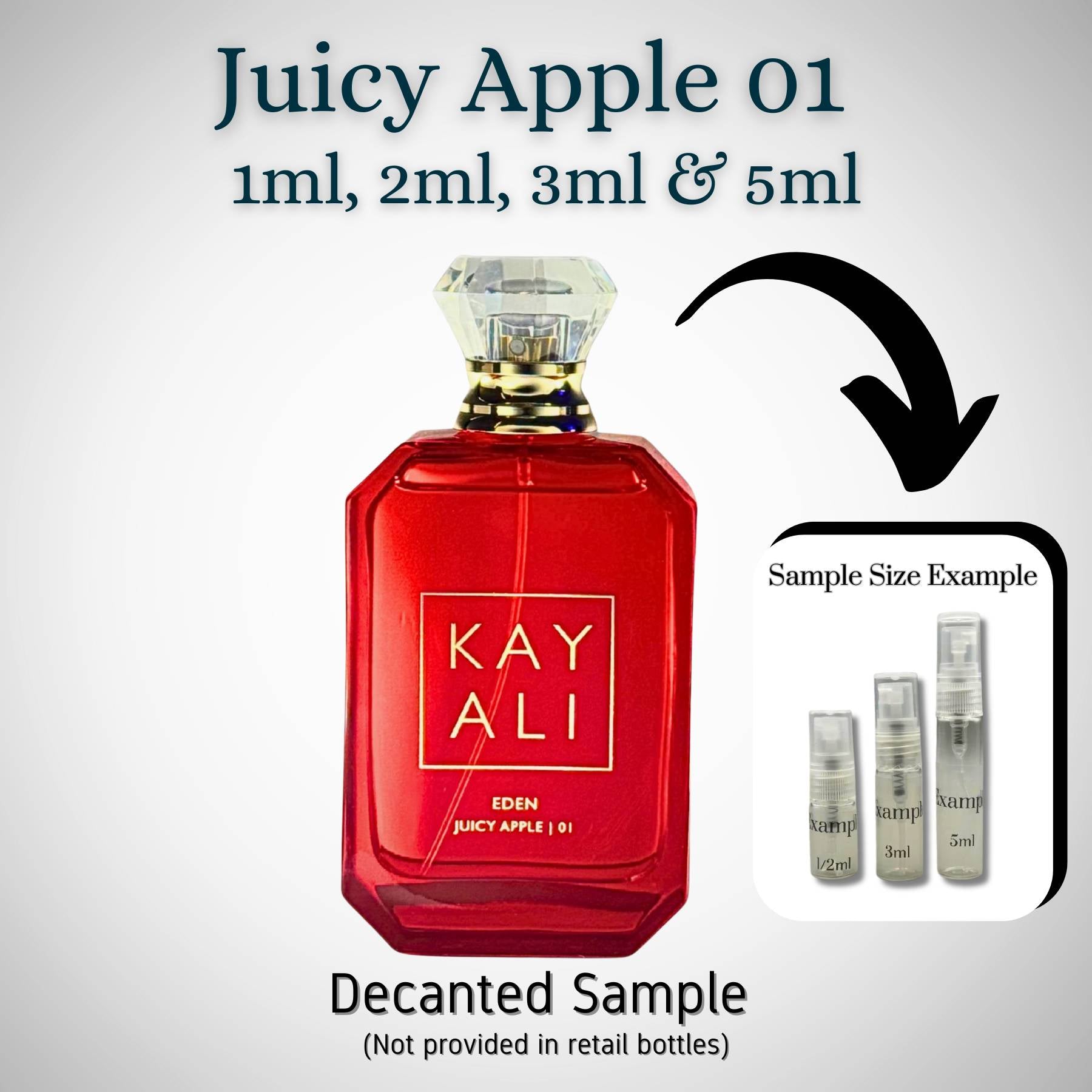 Kayali Juicy Apple image illustration for samples