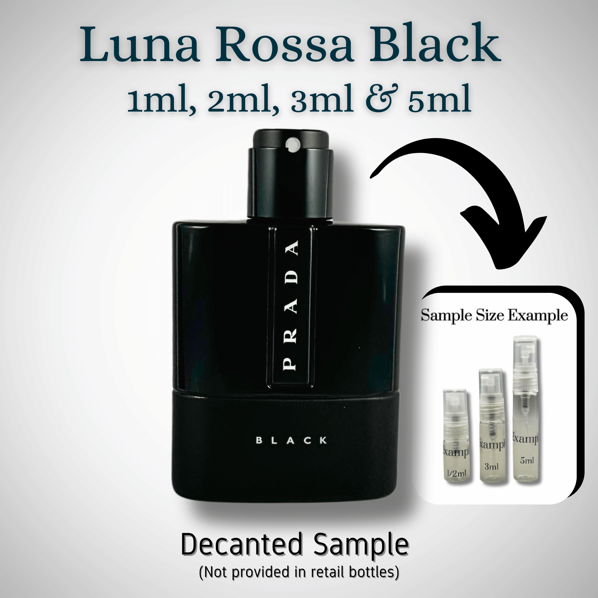 Prada Luna Rossa Black Samples