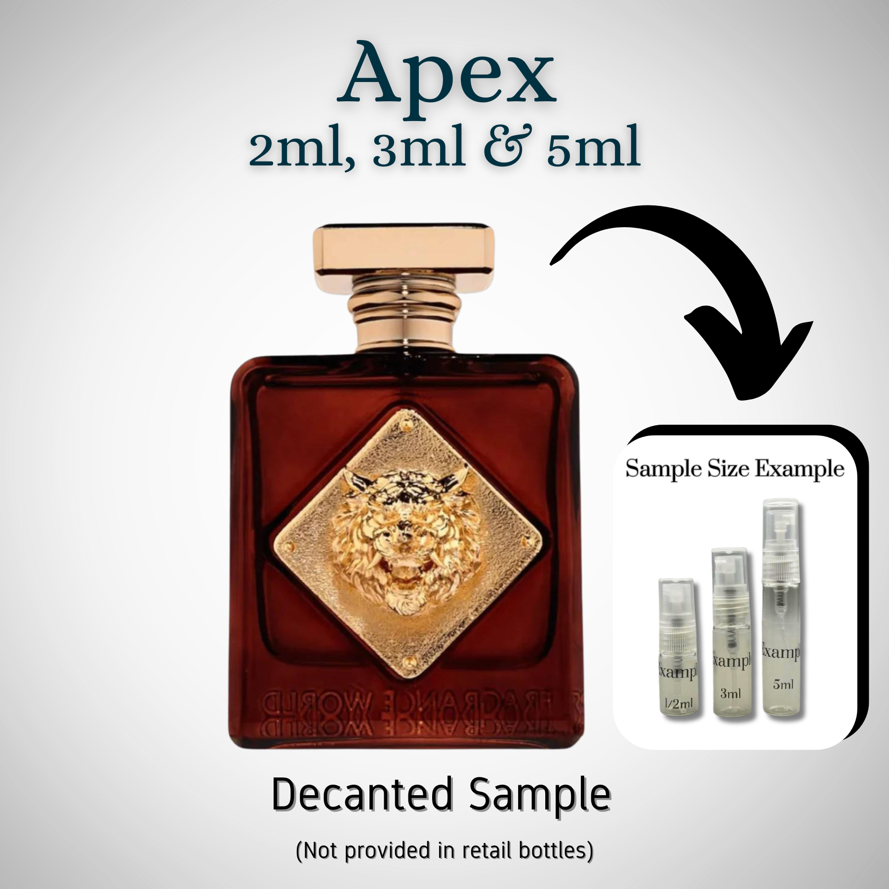 Fragrance World Apex Samples