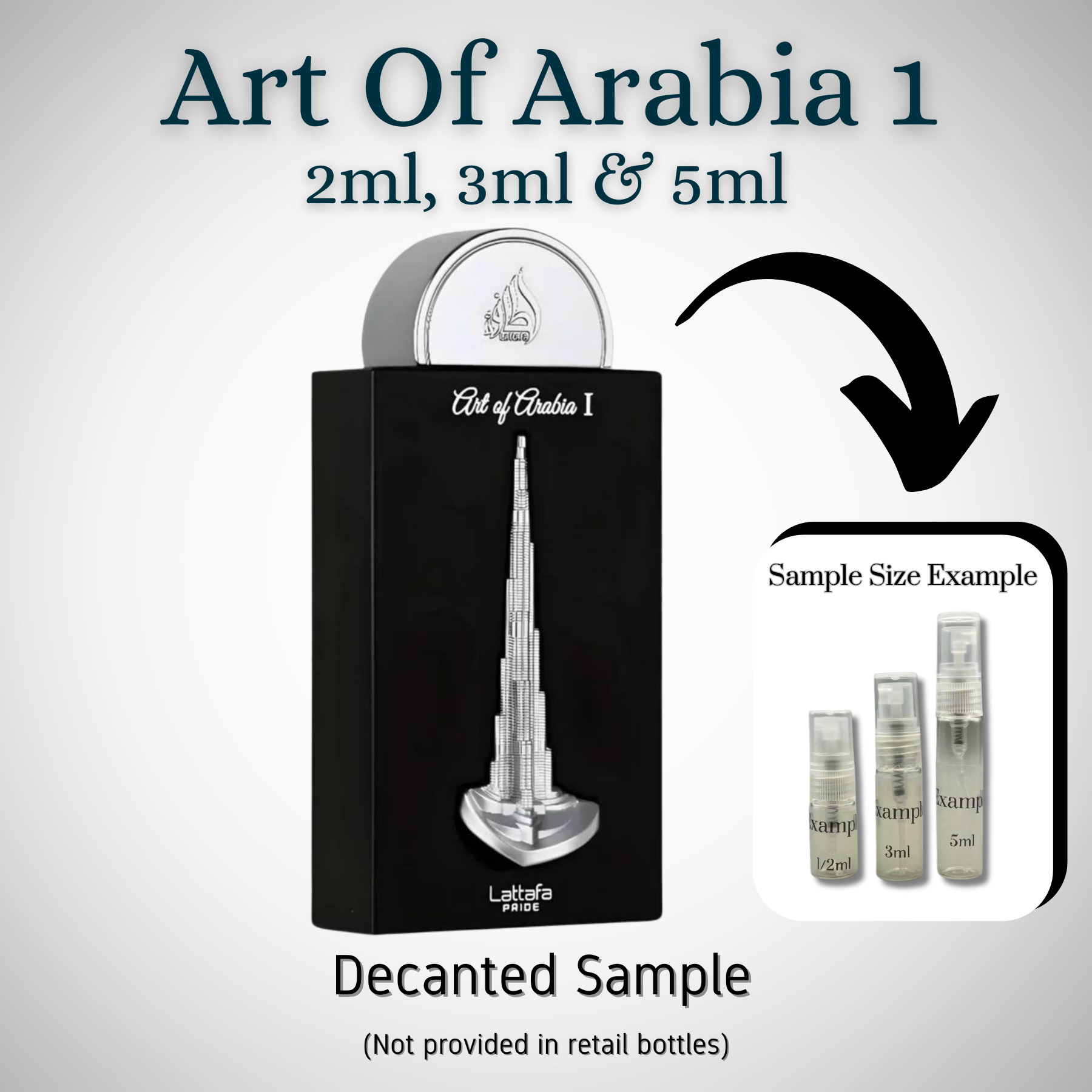 Lattafa (Pride) Art of Arabia I Samples