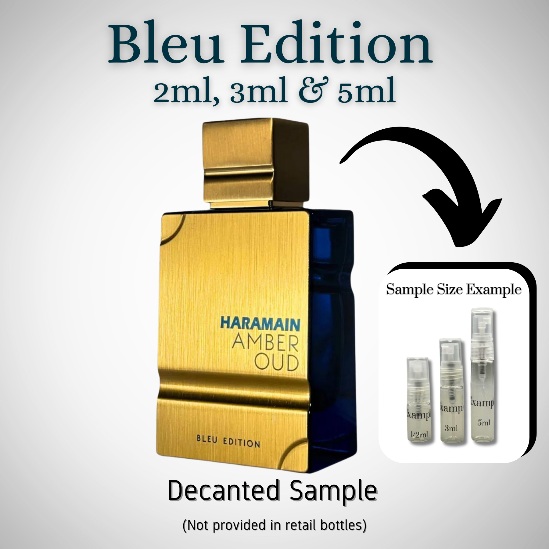 Al Haramain Amber Oud Bleu Edition Samples