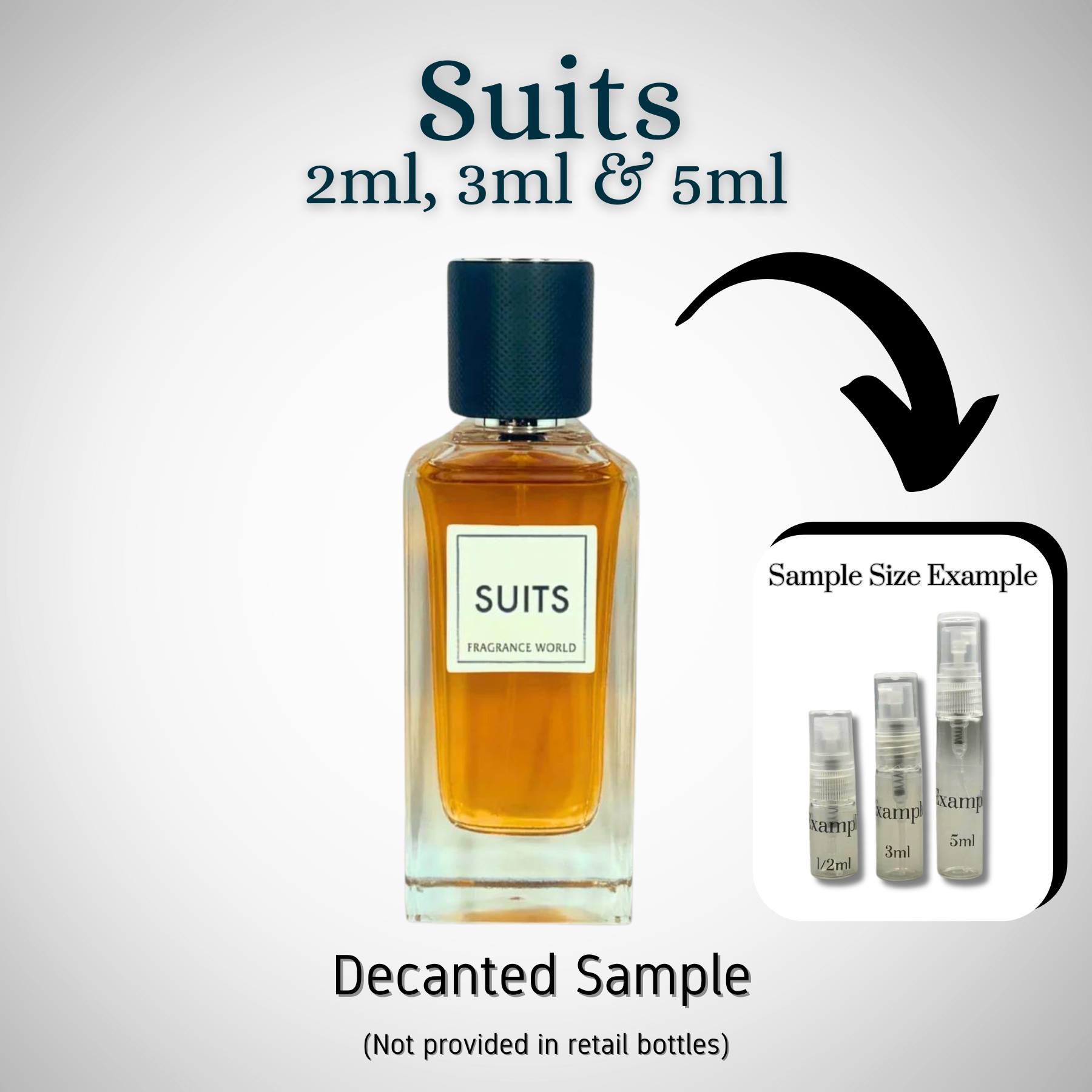 Fragrance World Suits Samples